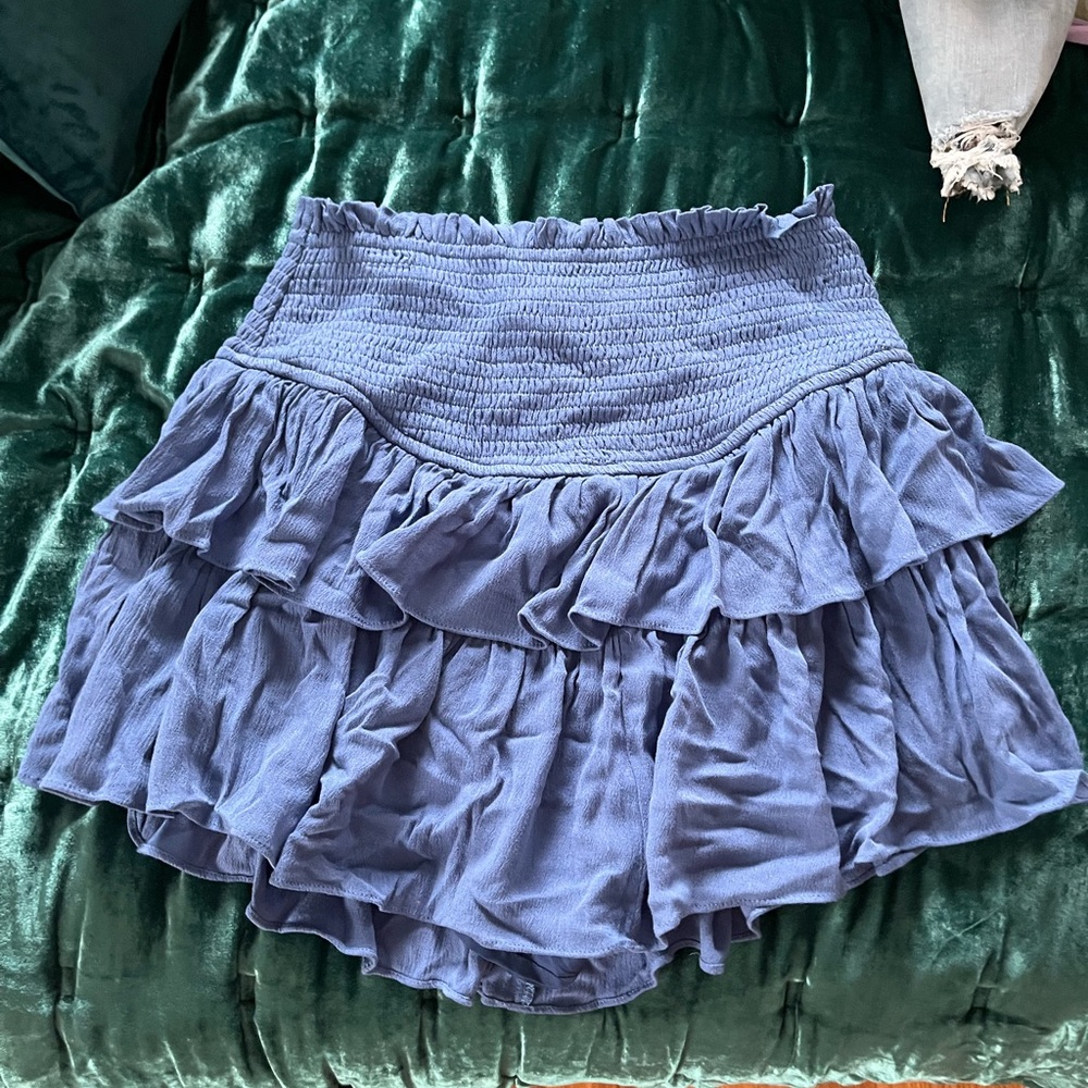 IVY+LEO blue skort